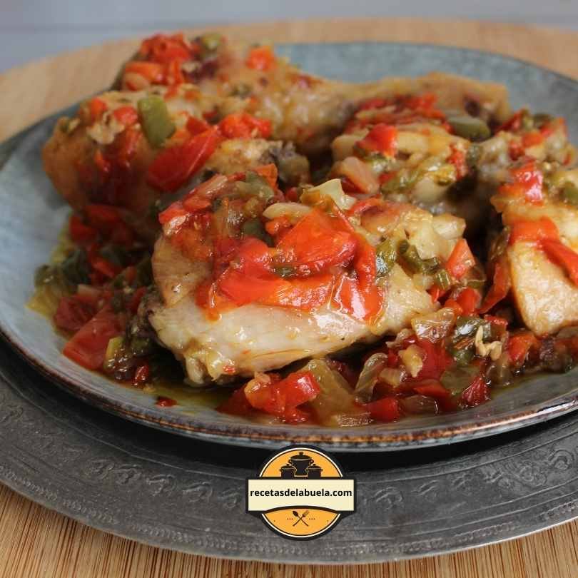 pollo al chilindron